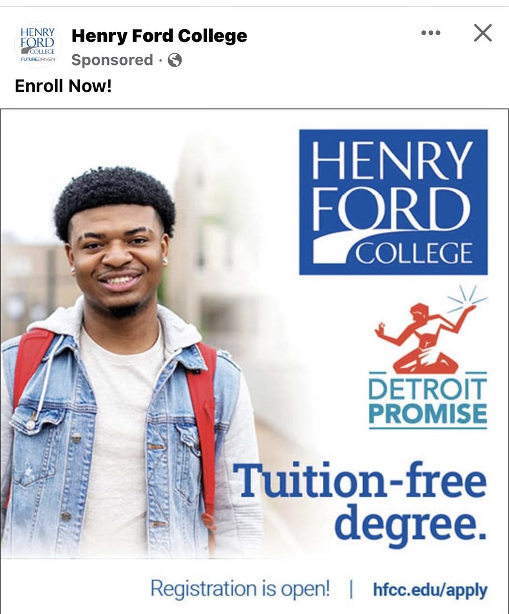 Detroit Promise Facebook ad