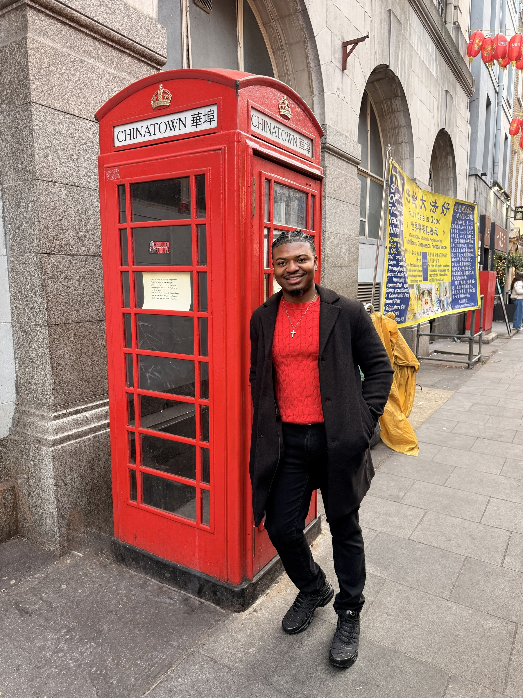 Devonta Nelson travel photo in London